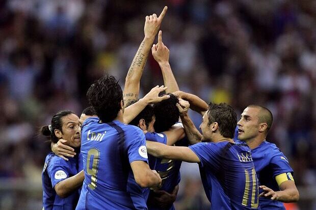 Itlia 1 x 1 Frana: A Azzurra  tetra em dia de Materazzi x Zinedine Zidane