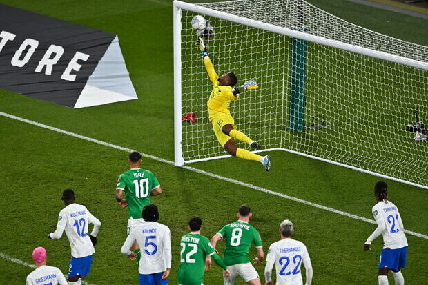 France beat Rep. of Ireland in close encounter