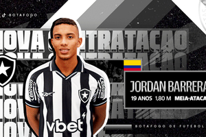 Botafogo anuncia a contratao de promessa colombiana