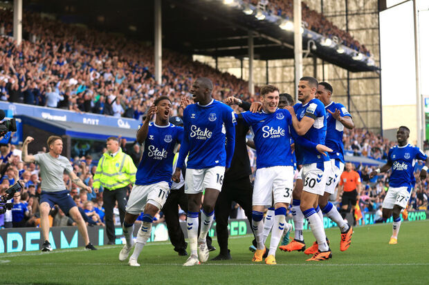 L'Everton ha vinto di misura