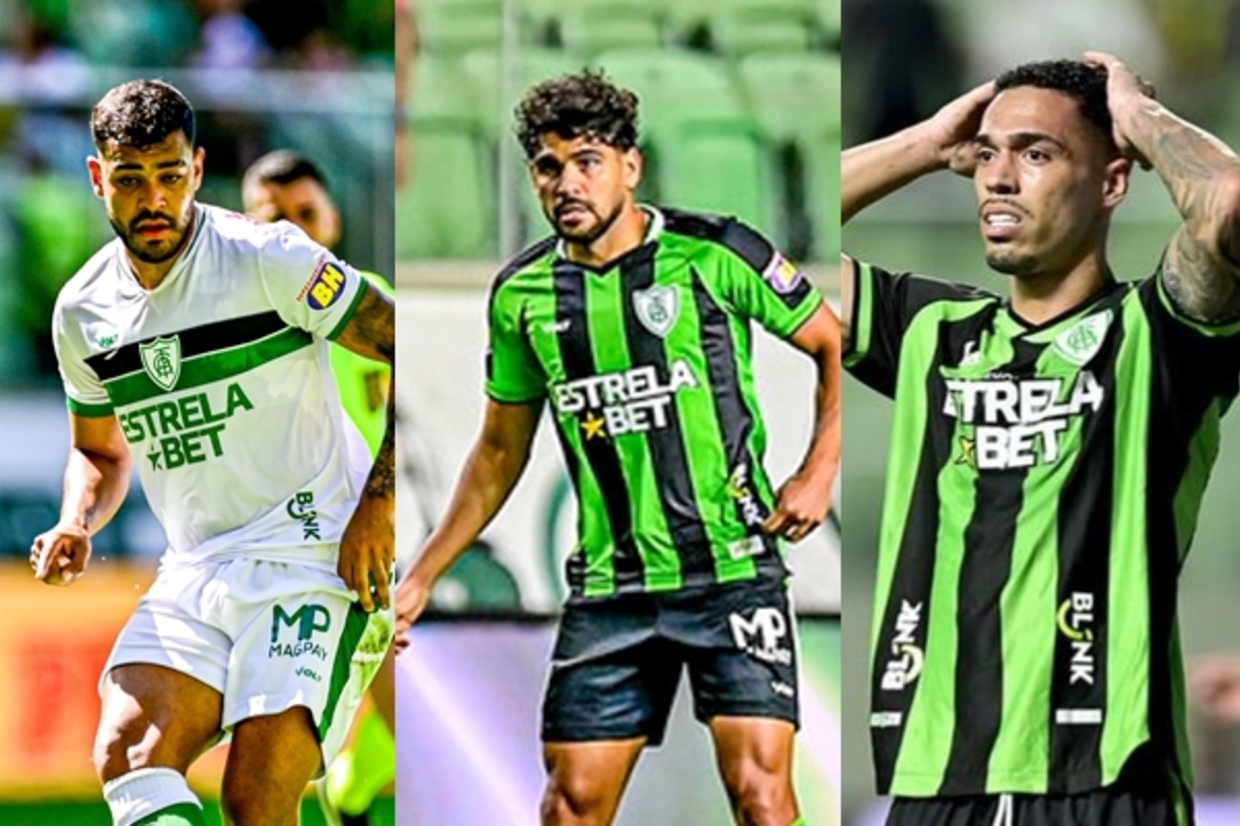 A barca do Coelho: Amrica Mineiro anuncia sada de cinco jogadores
