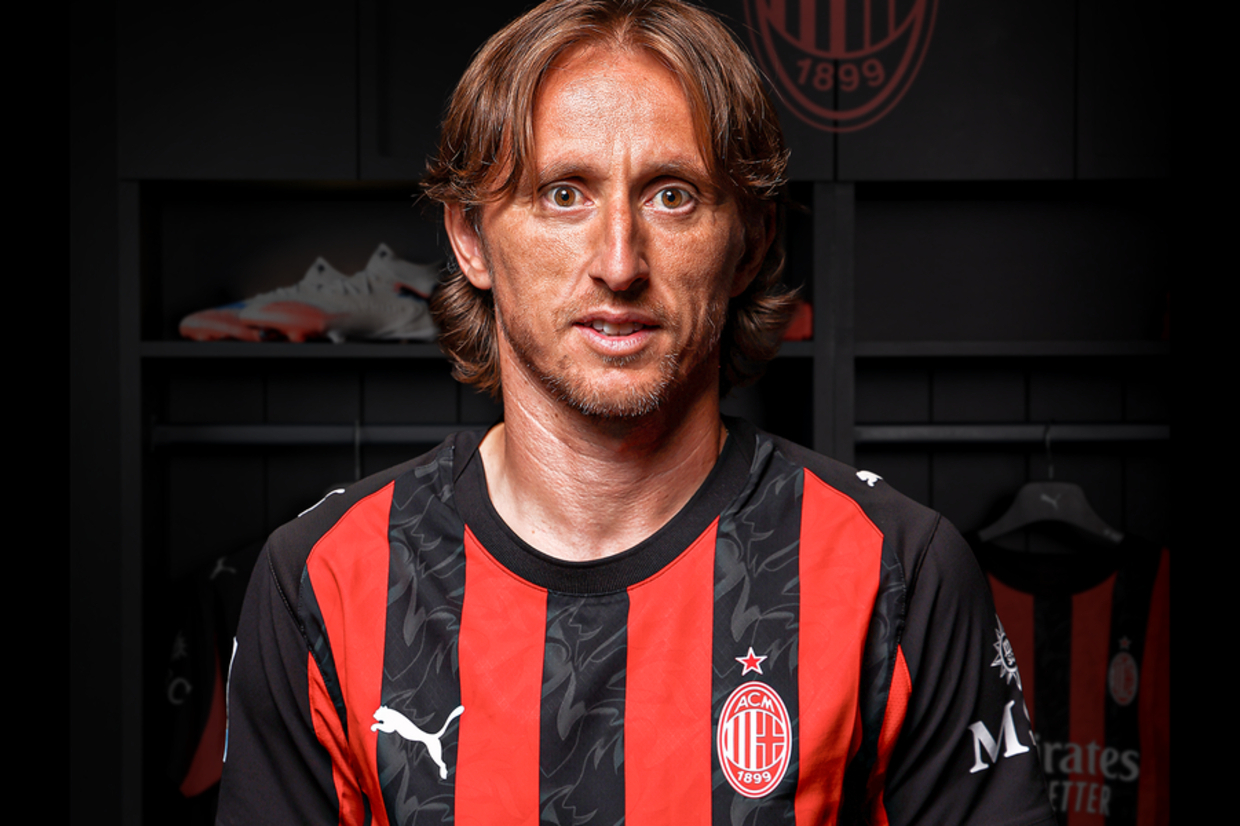 Lenda do Real, Luka Modric assina com o Milan