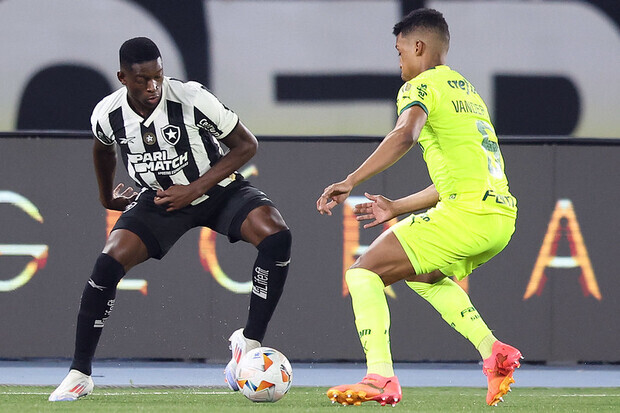 Botafogo a pris le dessus sur Palmeiras