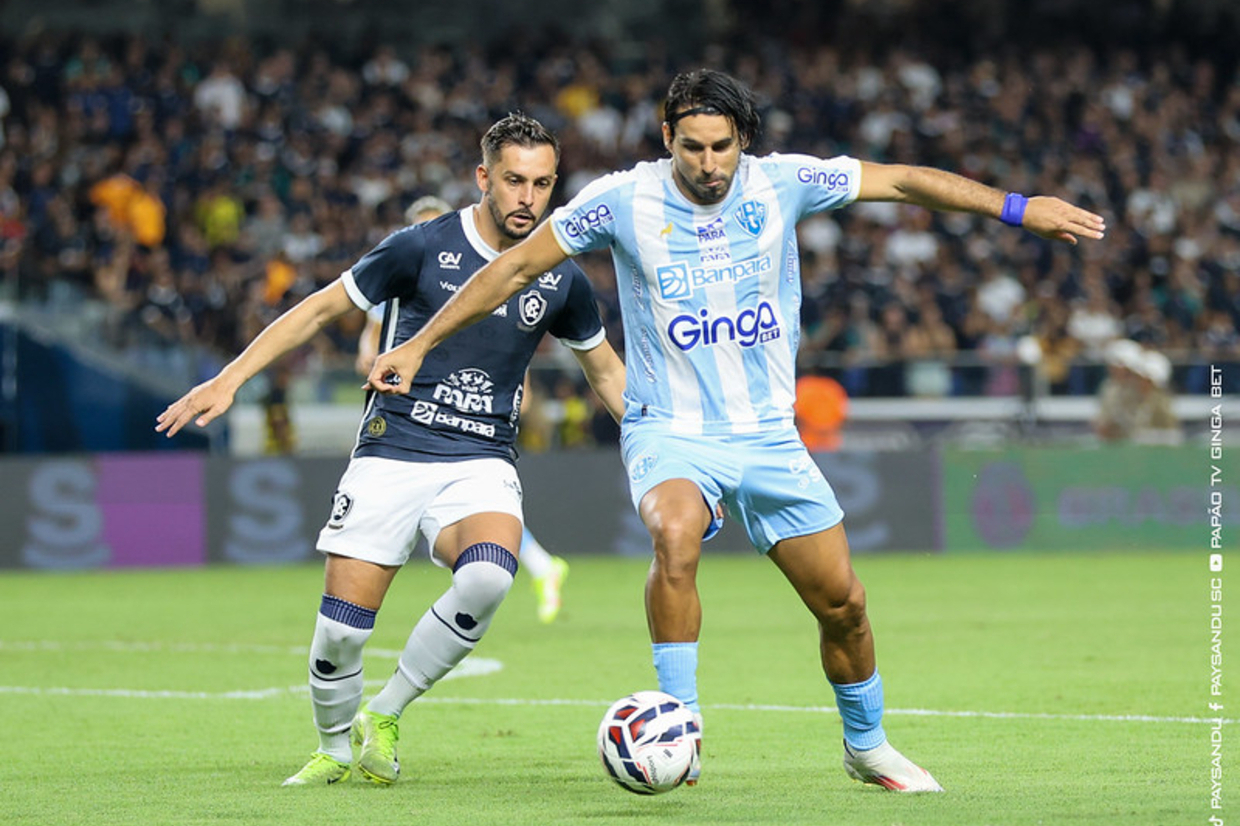 Diogo Oliveira decide Re-Pa e Paysandu fica com os três pontos