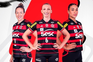 Trio se despede do Sesc RJ Flamengo