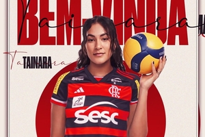 Tainara puxa pacoto de reforos no Sesc RJ Flamengo