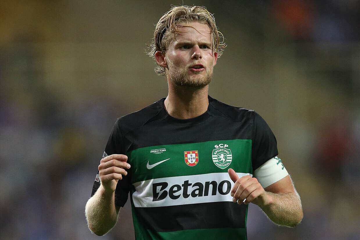 Sporting: Morten Hjulmand nomeado para melhor jogador do ano da Dinamarca