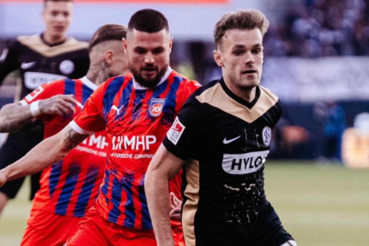 Tudo em aberto na luta pela permanncia na Bundesliga: SV 07 Elversberg empata com o Heide...
