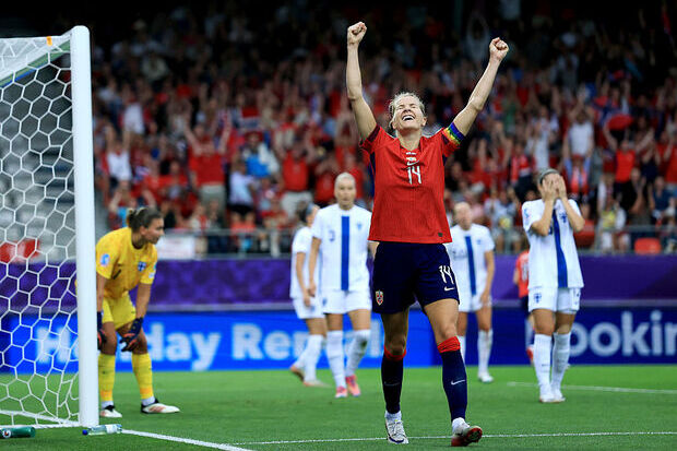 Noruega supera a Finlandia en emocionante partido de la Euro Femenina 2025