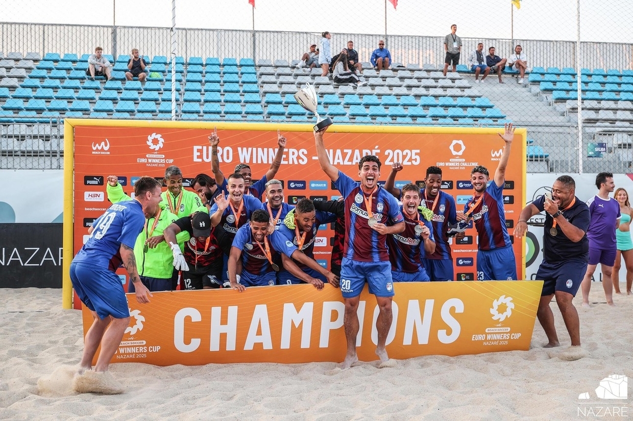 Catania BS sucede ao SC Braga como o vencedor da Euro Winners Cup