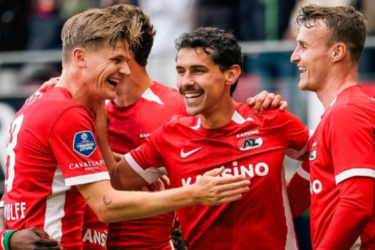 Penetra marca e Az Alkmaar avana para a final do playoff de acesso  Conference