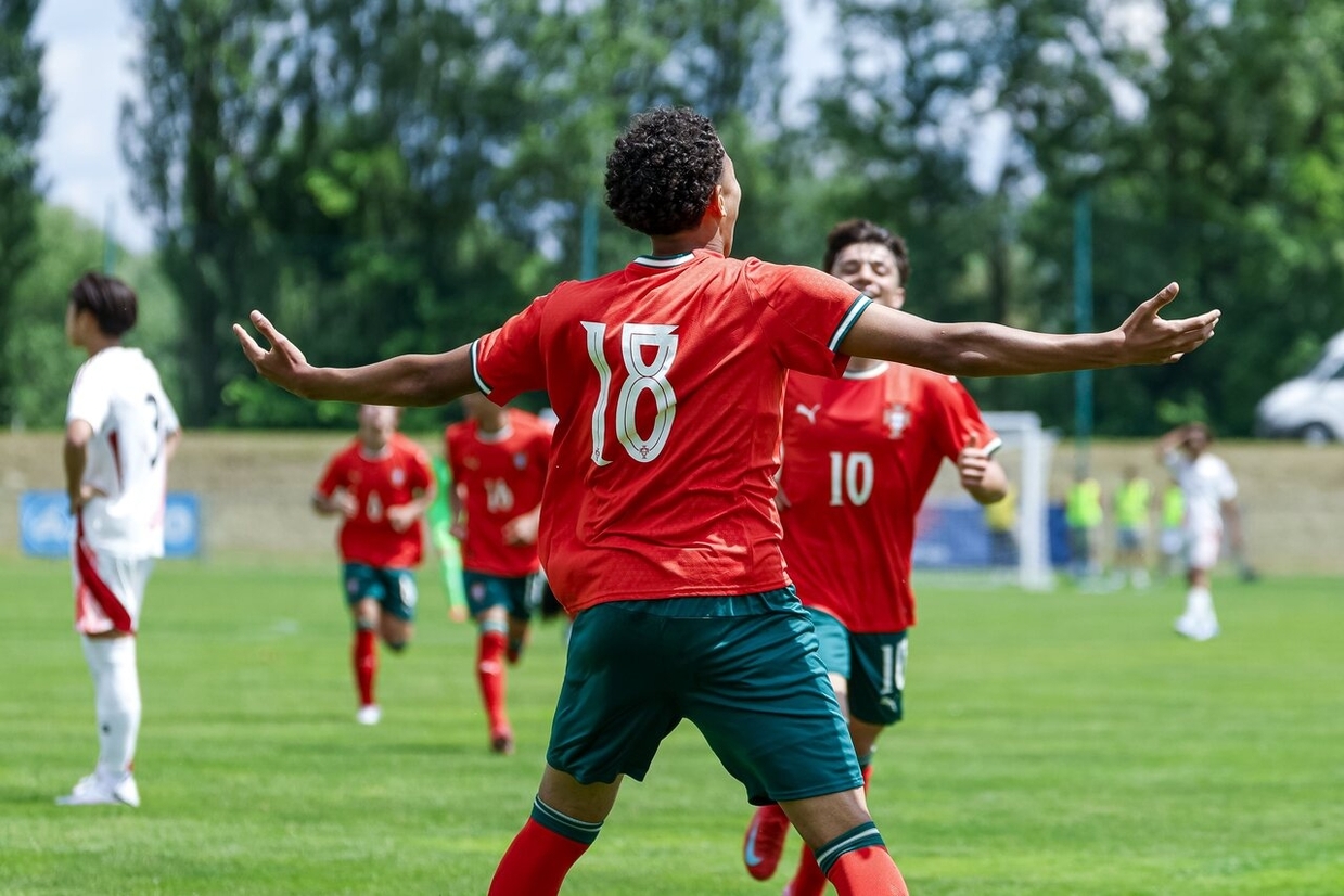 Sub-15 | Portugal vence na estreia de Cristiano Ronaldo Jr. 