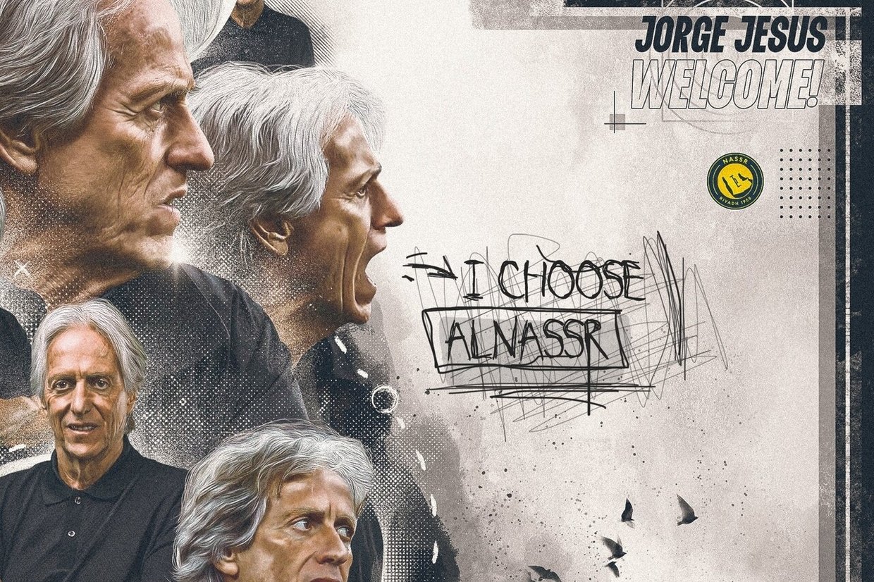 É oficial: Jorge Jesus vai mesmo treinar CR7 e Otávio
