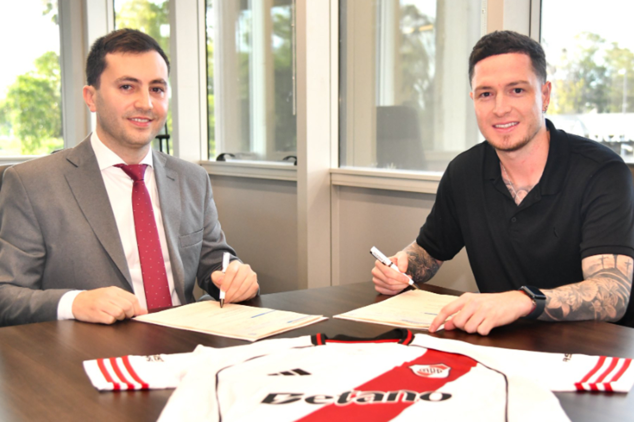 É oficial! River Plate anuncia Aníbal Moreno por valor milionário