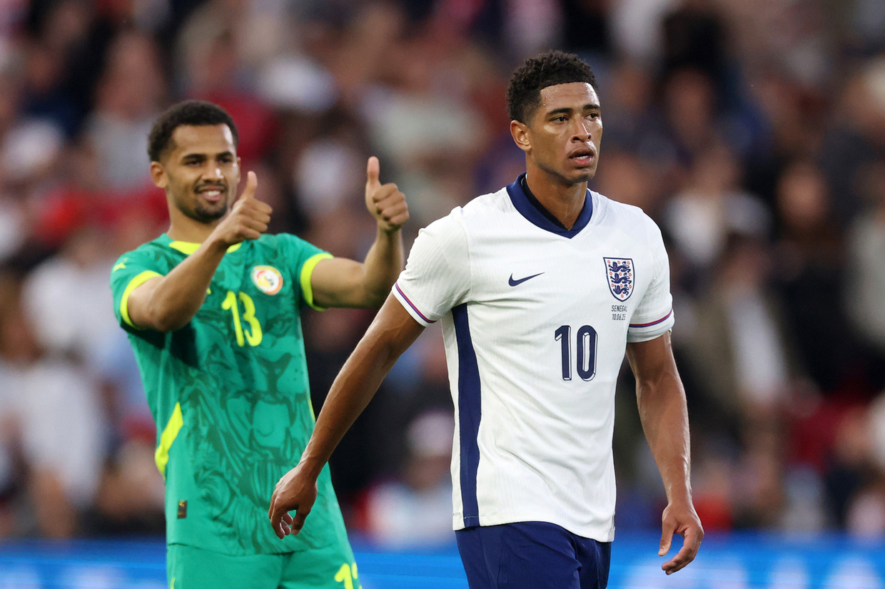 Inglaterra  surpreendida em casa pelo Senegal em jogo de preparao