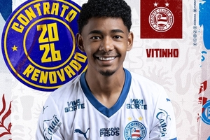 Bahia segura joia da base com novo contrato