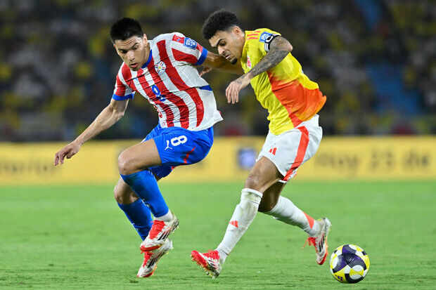 Colombia y Paraguay empatan en vibrante duelo por la Clasificacin Mundial CONMEBOL