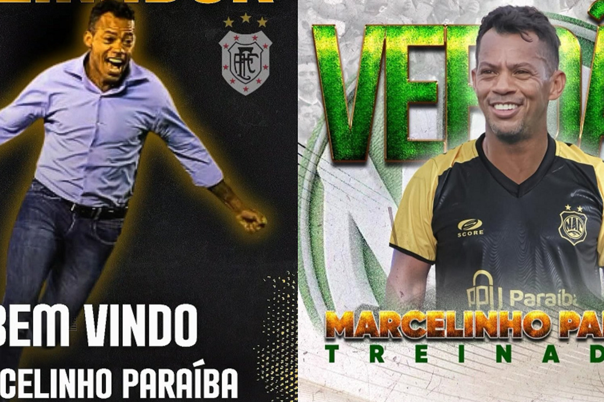 Marcelinho Paraba anunciado como treinador... de dois times