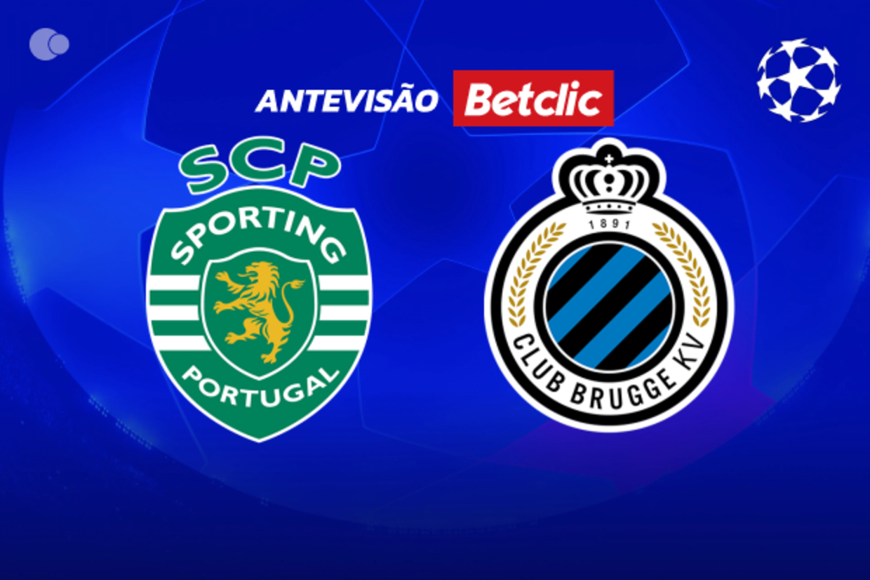 Sporting x Club Brugge: antevisão, ausências e onzes prováveis
