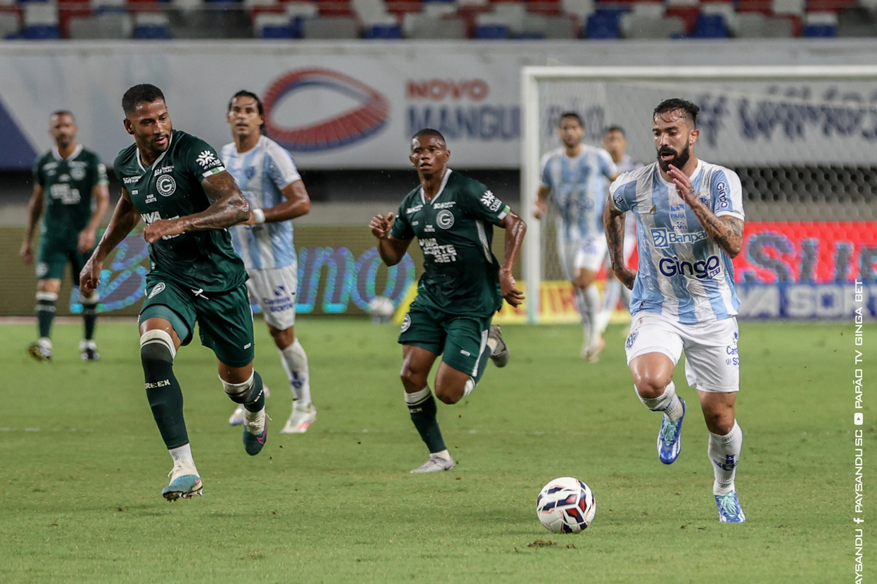 Paysandu e Gois no empolgam e confronto segue zerado at o fim