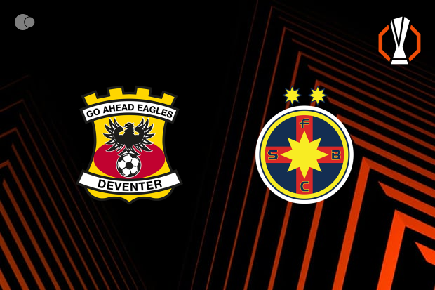 Go Ahead Eagles x FCSB - Retrospecto, escalações e onde assistir
