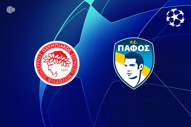 Olympiacos x Pafos FC - Retrospecto, escalações e onde assistir