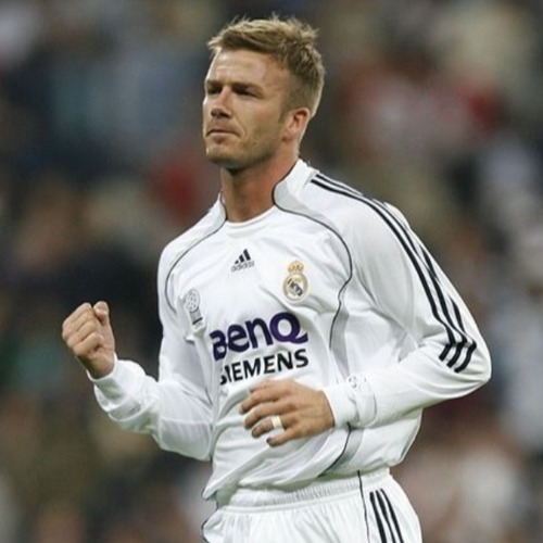 David Beckham sous les couleurs du Real Madrid en 2005