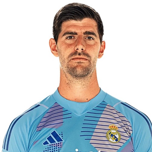 Flocage Courtois #1 - Real Madrid 2024/2025 - Domicile - Neuf Sans Emballage